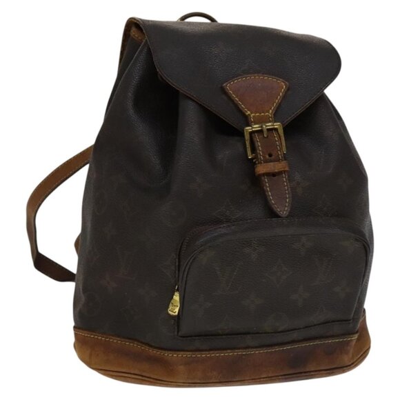 LOUIS VUITTON Monogram Montsouris MM Backpack - Picture 1 of 15